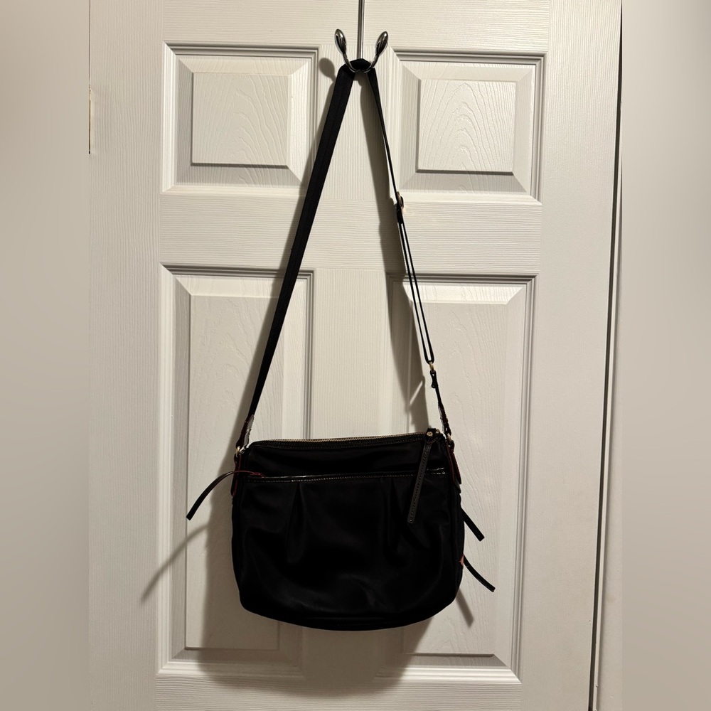MZ Wallace Black Crossbody Bag with Slouchy Silhouette